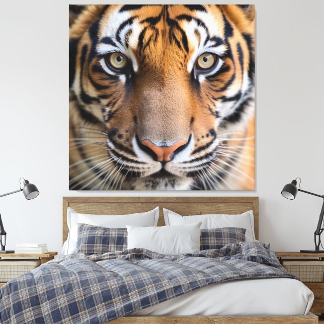Nature's Wild Animals - Tiger Canvas (Insitu(Quarto))