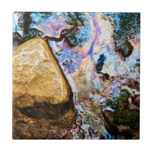 natureza abstrata água parada azulejo cerâmico