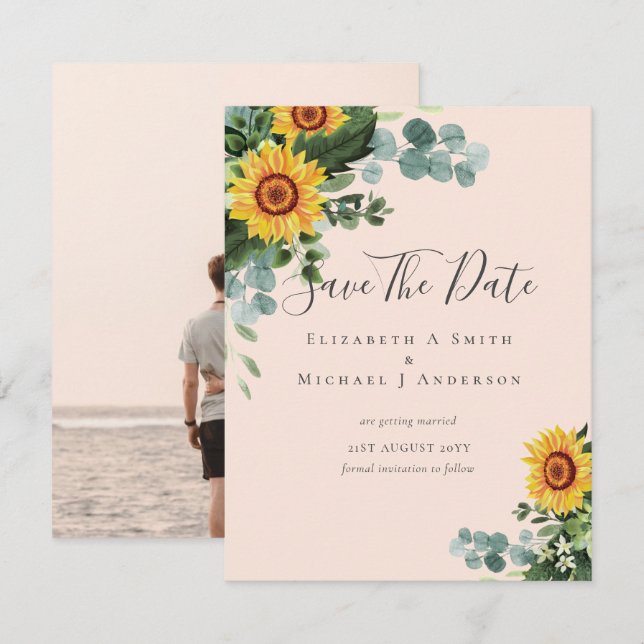 Natureza Almoça Casamento Verde Russo Boho (Frente/Verso)