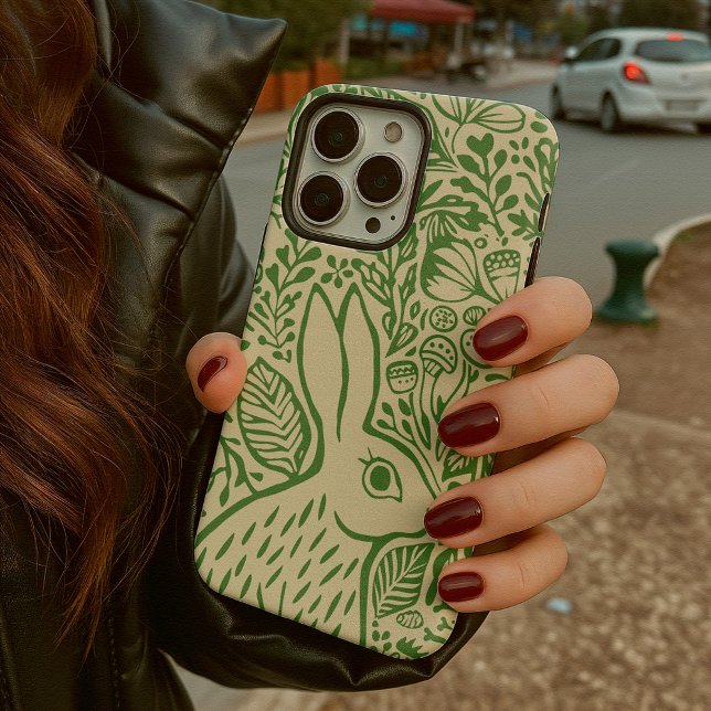 Natureza do Coelho Floral Inspirou Impressão de Ar (Criador carregado)