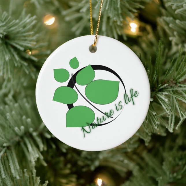 Natureza é vida Ornamento (Árvore)