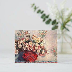 Natureza-morta com Crisântemos por Claude Monet