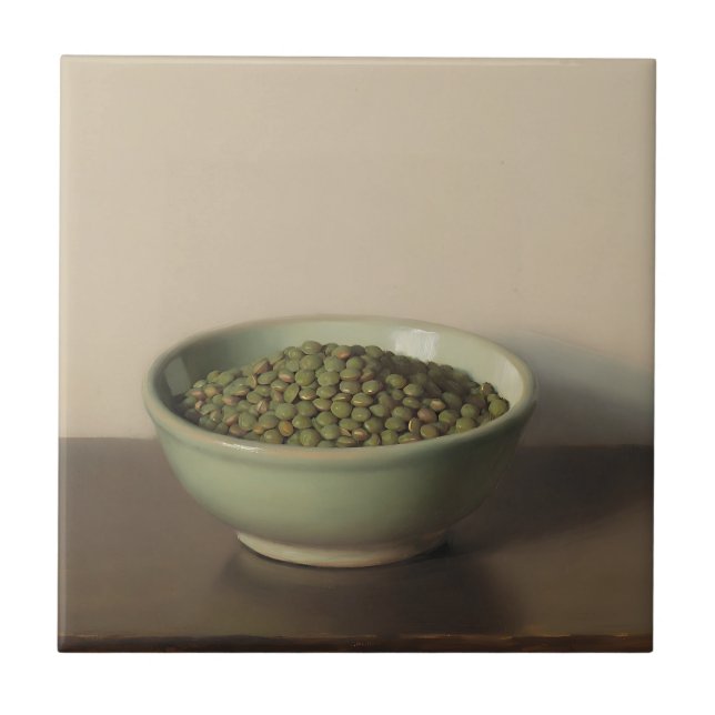 Natureza-Morta com Lentilhas Verdes (Frente)