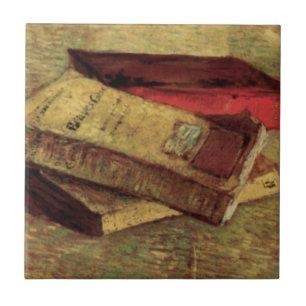 Natureza Morta com Três Livros por Vincent van Gog