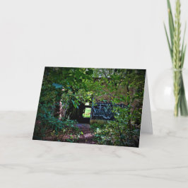 “Natureza Reclama o Esquecido” Cartão de Aniversár