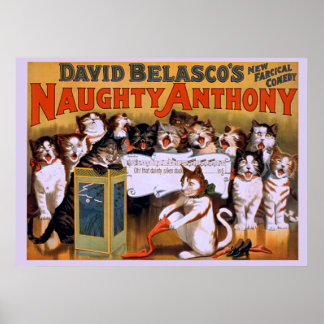 Naughty Anthony - Poster de Teatro