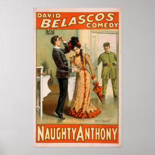 Naughty Anthony, Poster de Teatro De Novamente