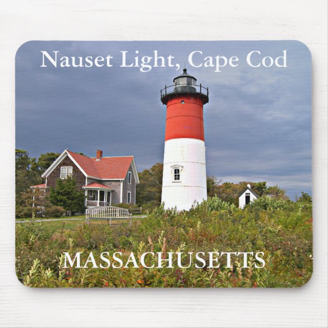 Nauset Light, Cape Cod, Massachusetts Mousepad (Frente)