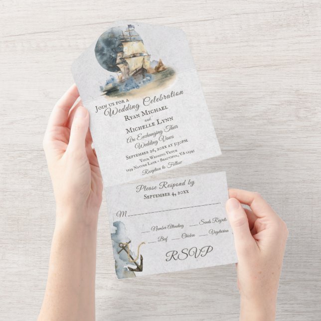 Náutica Náutica - Nave e Casamento da Lua Completa (Aba destacável)