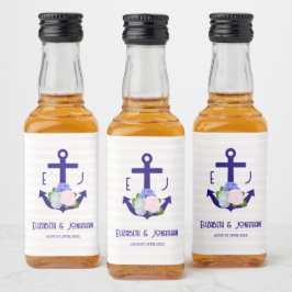 Nautical Floral Stripes Wedding