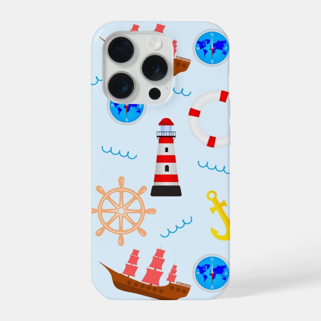 Nautical themed phone case (Verso)