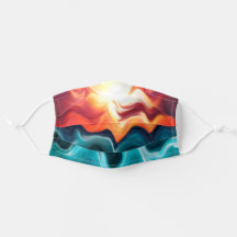 Náutico Verão Oceano Atlântico Cores Sunset Abstra