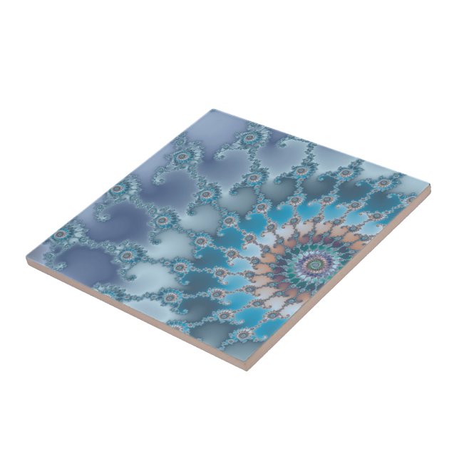 Nautilus - arte do Fractal (Lateral)