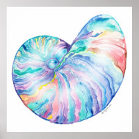 Nautilus Infinity Fine Art Impressão e Poster