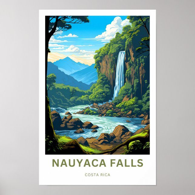 Nauyaca Fala Costa Rica Viagem Impressão (Frente)