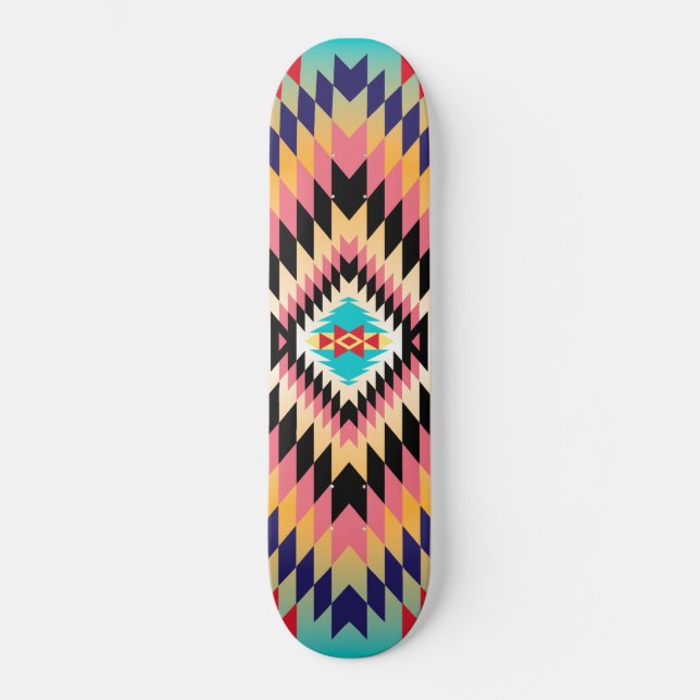 Navajo Design-7 skateboard (Frente)