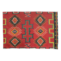 NAVAJO INDIAN 1890 SADDLE BLANKET