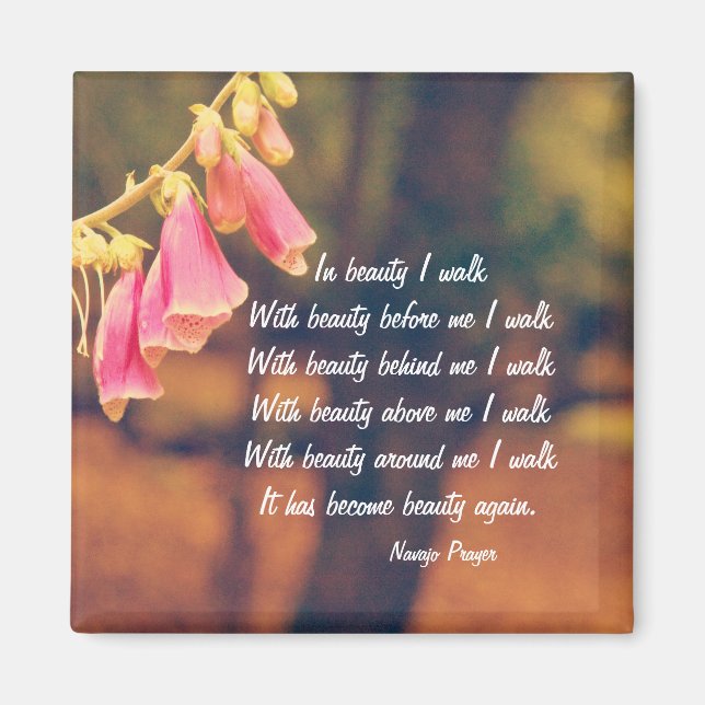 Navajo Prayer Caminha no Imã da Bela (Frente)