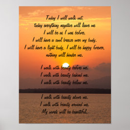 Navajo Prayer Poster