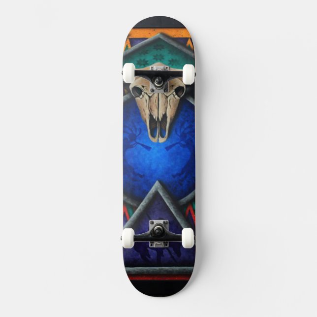 Navajo Skateboard (Frente)