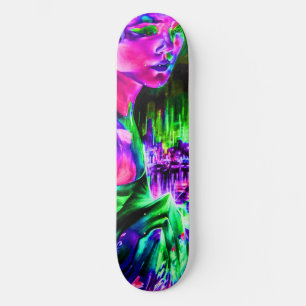 Nave de Skateboard Neon Girl