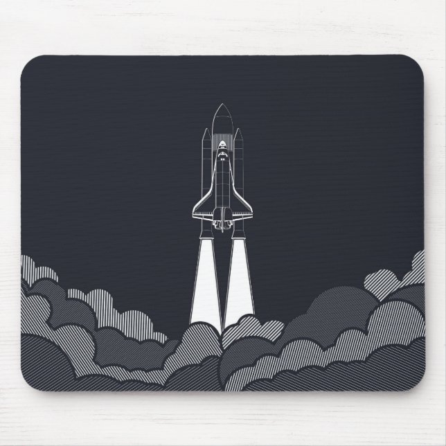 Nave espacial Mousepad (Frente)