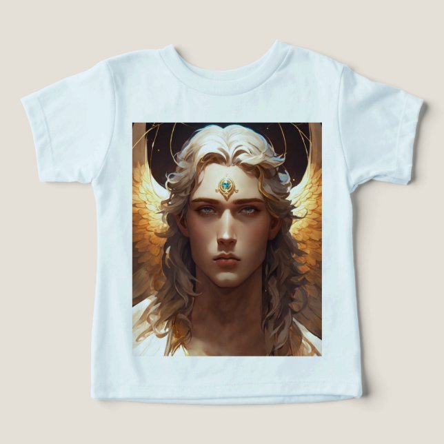 "Navegando no Realm Digital: Uma Qu de Anjo do Dia (Design frontal)