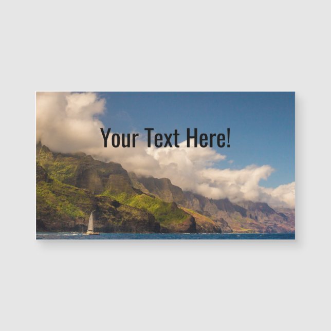 Navegando o cartão de visita magnético do litoral (Frente)