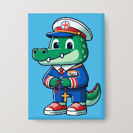NAVI the Gator pin
