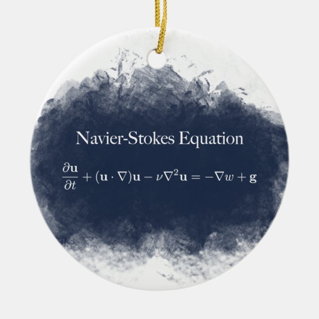 Navier Stokes o ornamento da matemática & da (Frente)