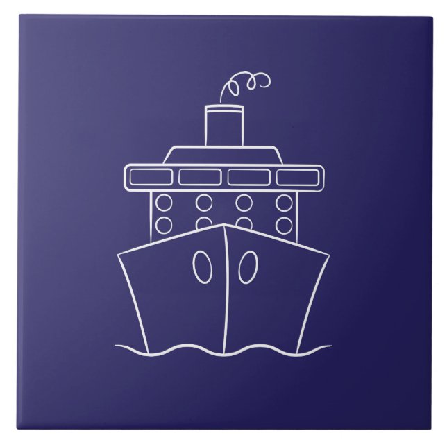Navio de cruzeiro (Frente)