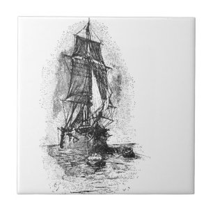 Navio de pirata da ilha do tesouro