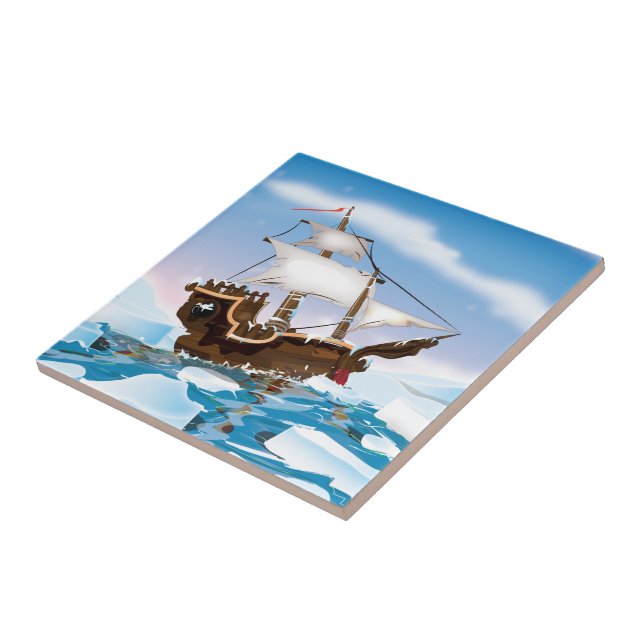 Navio de quebra-gelo (Lateral)