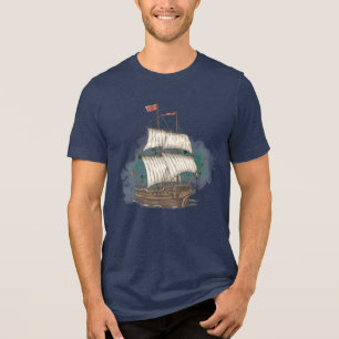 Navio Desenhado à Mão
