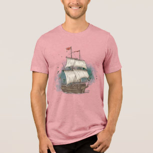 Navio Desenhado à Mão