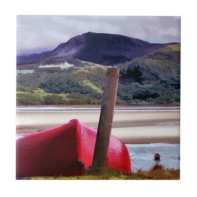 NAVIO E PAISAGEM DE MONTANHA (Frente)