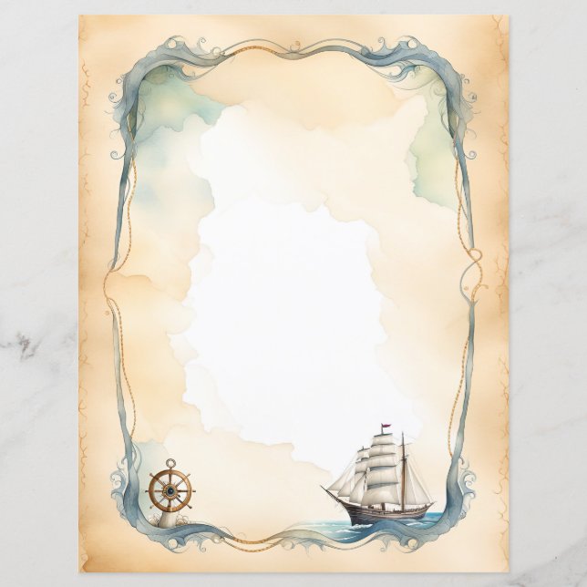 Navio e Roda Náuticos (Frente)