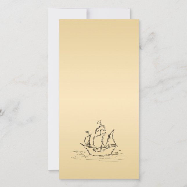 Navio pirata. (Frente)