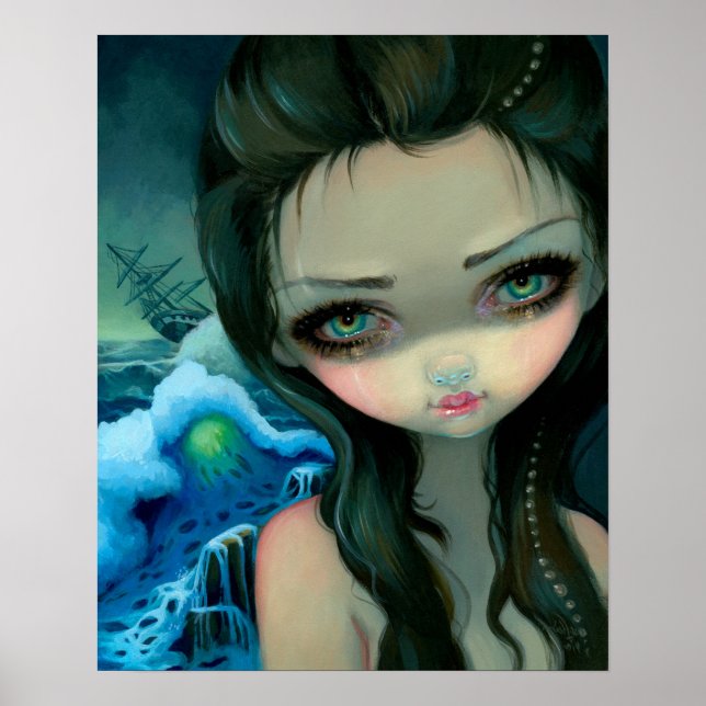Navio Siren IMPRESSÃO ART Jasmine Becket-Griffith (Frente)