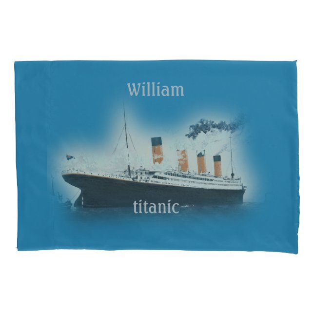 Navio Titanic Vintage Maritime White Star (Frente)