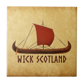 Navio Viking Wick Escócia