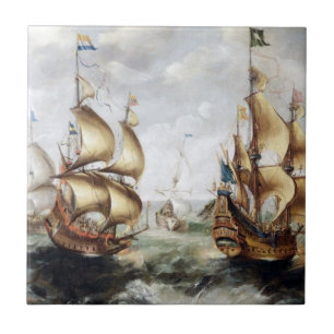 Navios no mar 1632