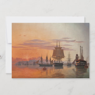 Navios no rio Tagus   Carl Dahl