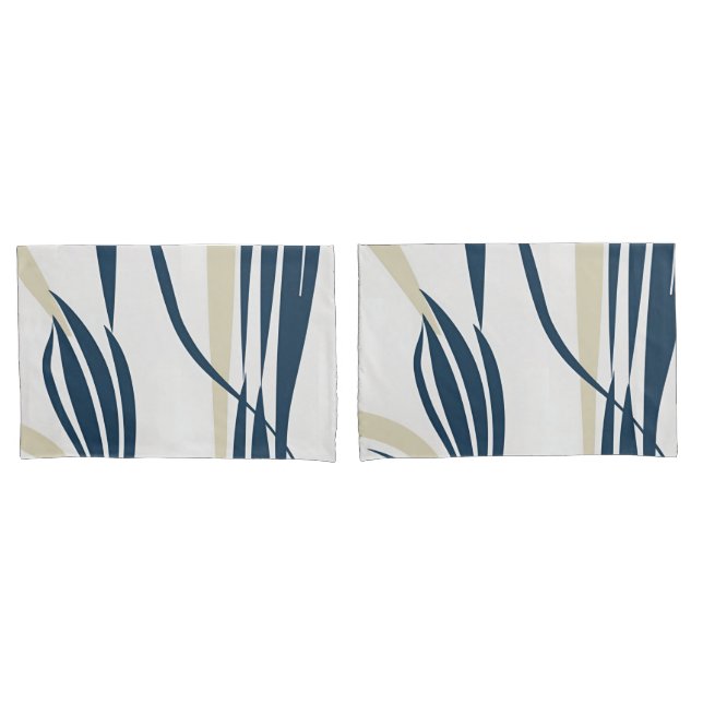 Navy e Bege Abstrato Contemporâneo - Elegante (Frente - conjunto)