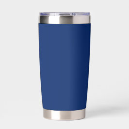 Navy Insulated Tumbler with Custom Brand Text
