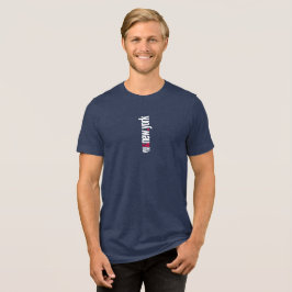 Navy Tri-blend T-Shirt|Soft NYC Urban Tee|New York
