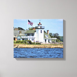 Nayatt Point Lighthouse, Canvas RI