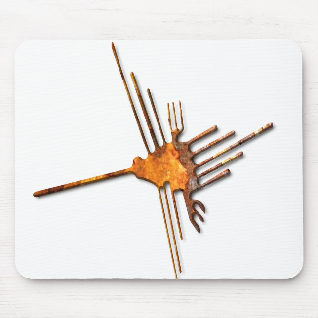 Nazca Hummingbird rust mousepad (Frente)