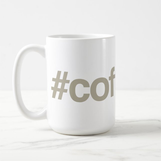 ND para o ES - caneca de café do #coffeelife (Esquerda)