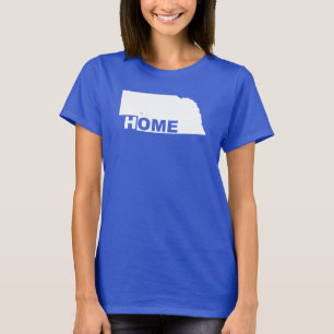 Nebraska Para Longe Das Camisetas De Camisas Estat
